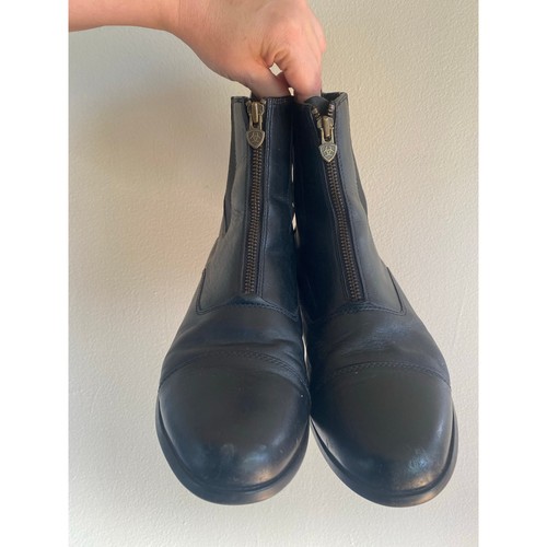 Botas Ariat Heritage IV Cremallera Paddock Ecuestre Negras Mujer 9 B - Imagen 2 de 6