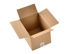 60 Single Wall Brown Postal Mailing Cardboard Packing Box 6 x 6 x 6 inches