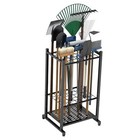 Garden Tool Organizer, Yard Tool Tower Rack for Garage Organization 