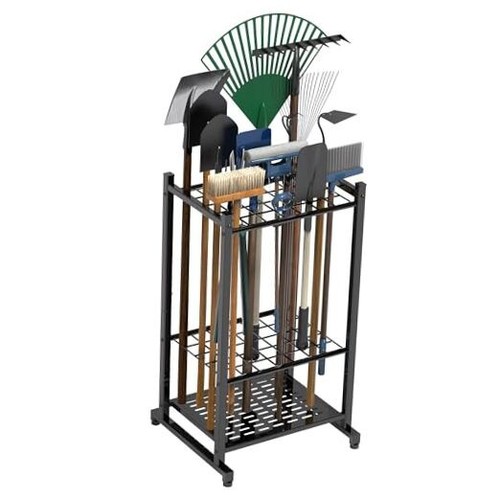 Organizzatore Attrezzi da Giardino, Porta Attrezzi da Giardino Torre per Organizzazione Garage 