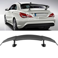 Für Mercedes-Benz CLA 55,5" Kohlefaser Schwarz Heckflügel GT Racing Heckspoiler
