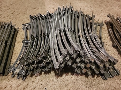 57x Vintage Lionel O-27 Track Straight Curved Crossing No. 022 Guage Switch - Picture 12 of 14