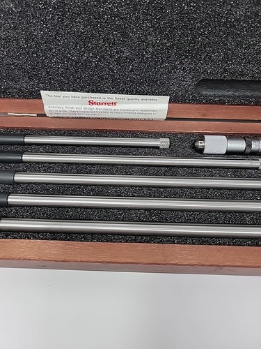 Starrett 823 Set di micrometri interni tubolari, .001"  - Foto 6 di 10