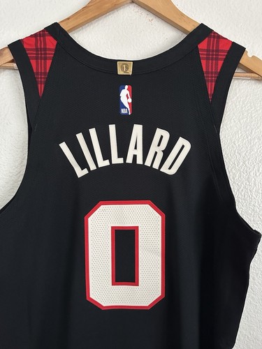 Nike Damian Lillard Portland Trail Blazers Rip City Edition NBA Jersey Size 44 - Picture 5 of 10