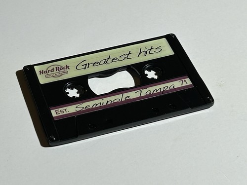 Hard Rock Casino Seminole Tampa Musik Kassette Band Flaschenöffner Magnet - Bild 4 von 4