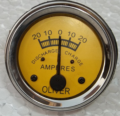 608747A Amp Gauge for Oliver Tractor SUPER 44 55 66 77 88 440 660 HG 1HA-7353