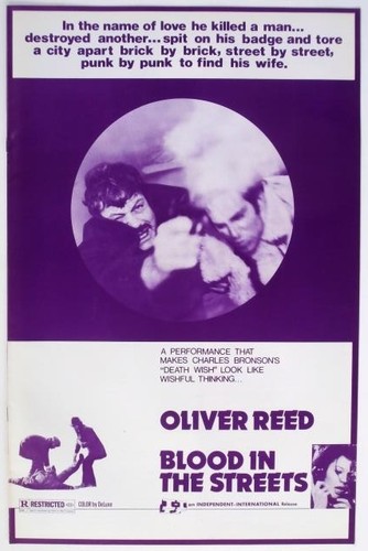 BLOOD IN THE STREETS Vintage Campy 1975 Italian Action Movie PRESSBOOK / POSTER - Picture 6 of 12