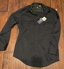 NWT Flying Cross CS1020 Mens Core Flex STAT Long Sleeve Shirt Black 16 34/35 NEW
