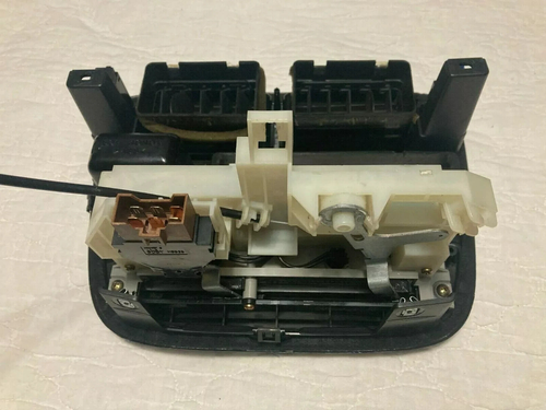 1996-1998 HONDA CIVIC CLIMATE CONTROL HEATER AC SINGLE DIN RADIO BEZEL HVAC OEM - Picture 2 of 4