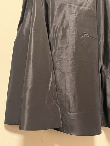Ralph Lauren Blue Label 100 % Seide Taft schwarz Rock Damen 8 gefüttert Neu mit Etikett - Bild 12 von 19