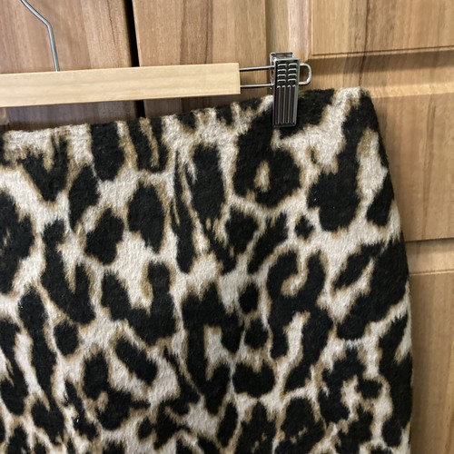 George new BNWOT Ladies Animal Print Mini Skirt 14 lined - Picture 3 of 9