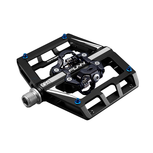 Funn Pedal - Mamba - Two Side Clip MTB Pedals SPD - Black - Picture 1 of 1