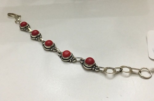 Multi-Edelstein Fischhaken Verschluss Armbänder 925 Silber plattiert - US-Verkäufer - 56 - Bild 8 von 14