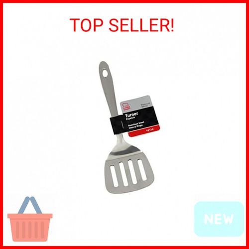 Chef Craft Select Turner/Spatula, 9.5 inch, Stainless Steel - Picture 2 of 2