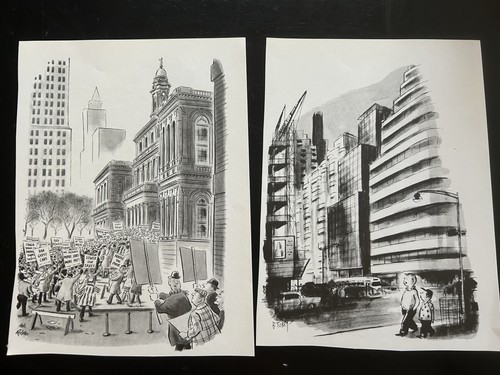 Junk Journal 1980’s URBAN theme, 50 book pages & cut-outs, travel - Picture 11 of 15