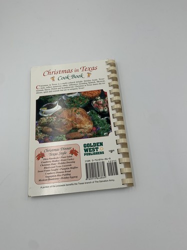 VTG Christmas in Texas Cookbook: Recipe- paperback, Marie Cahill FREE SHIPPING! - Bild 5 von 5