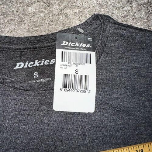 Men's Small NWT Gray Dickies Logo Shirt - Picture 6 of 8