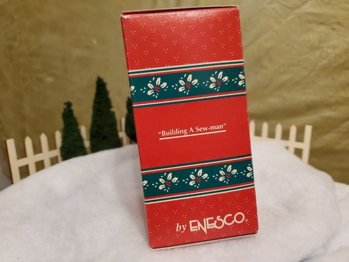 Enesco Treasury Of Christmas "Building A Snowman" 1994 - Bild 7 von 8