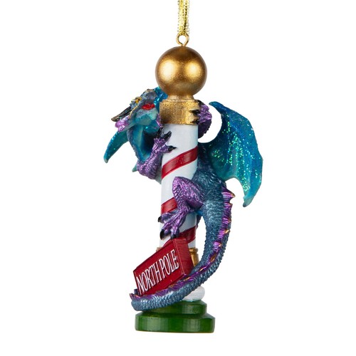 Design Toscano North Pole Dancing Dragon 2024 Gothic Holiday Ornament: Each - Picture 3 of 10