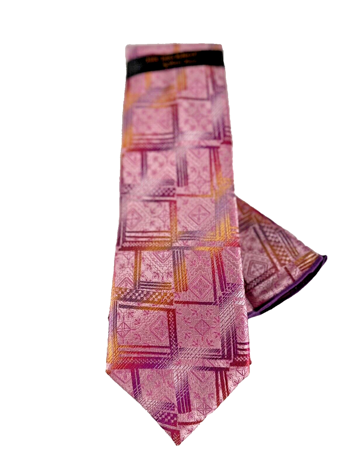 Steven Land Big Knot Silk Tie | BW2102 Navy main image 1