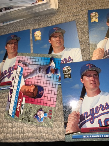  7 Dean Palmer #137 1992 Fleer Ultra Baseball Card Cb4 - Picture 3 of 3