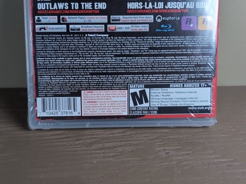 Red Dead Redemption (Sony PlayStation 3) - Sealed - Picture 6 of 7