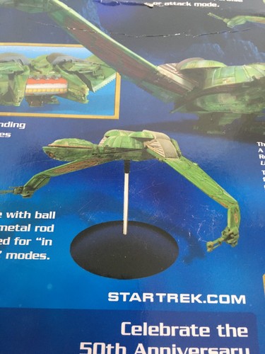 AMT Star Trek Klingon Bird of Prey Model Kit 50th Anniversary Plastic Assembly - Picture 14 of 17