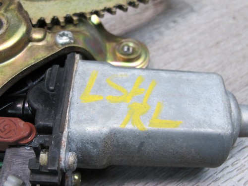 98-00 LEXUS UCF20L LS400 REAR LEFT DOOR WINDOW REGULATOR W MOTOR OEM - Picture 2 of 12