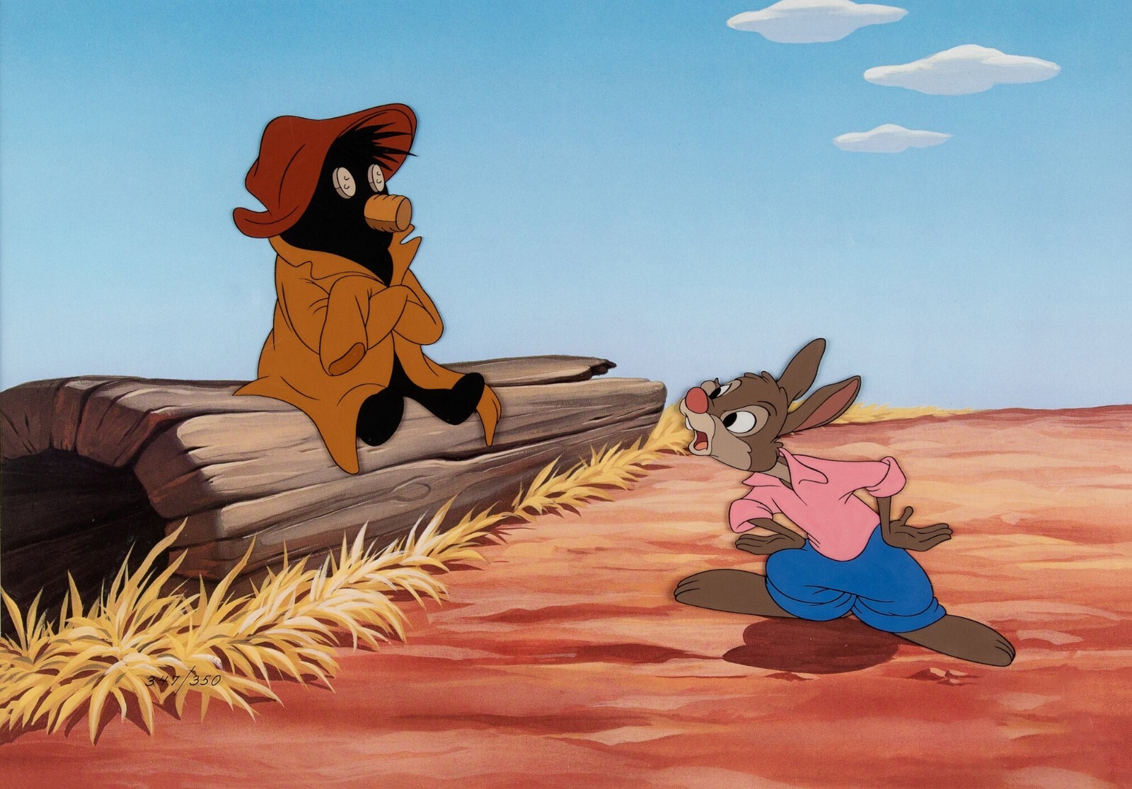 Song of the South Brer Rabbit Movie Disney Cel Poster Print eBay
