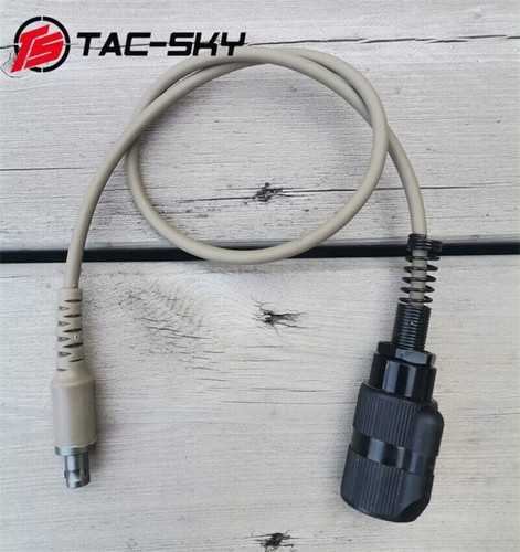 Stock Compatible with INVISIO V60 to PRC 152 6 PIN PTT Adapter Cable White/Black - Picture 9 of 16