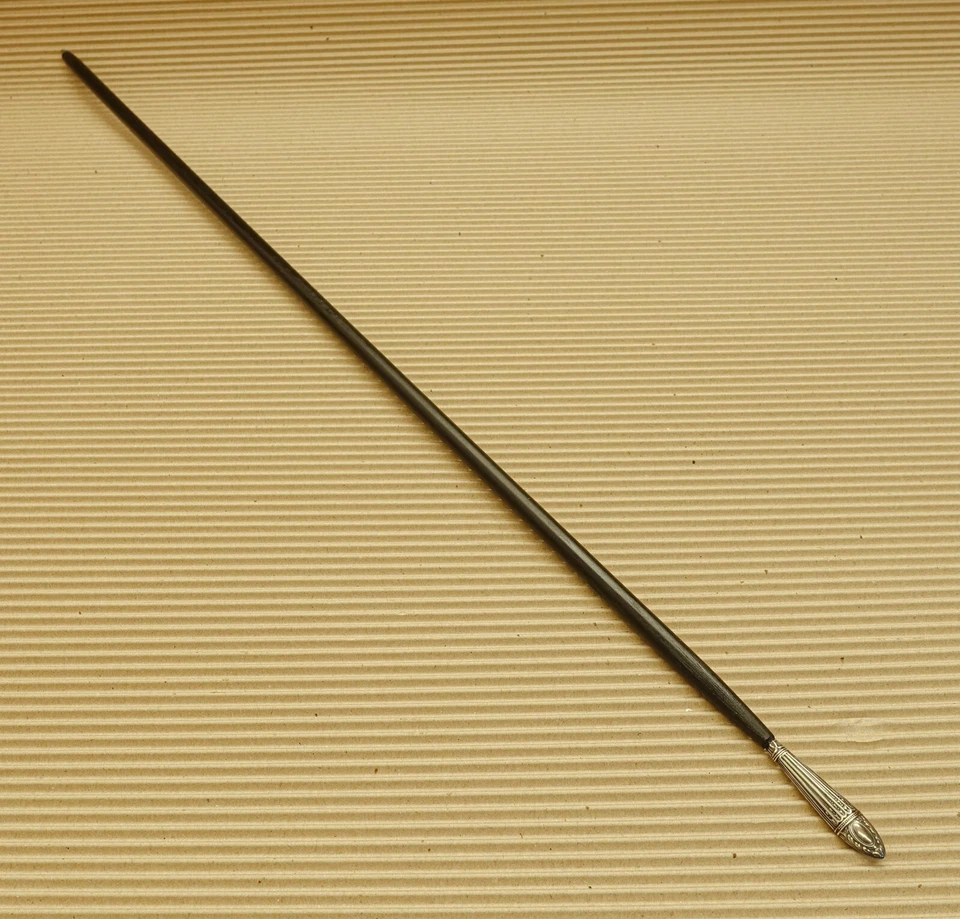 vintage Walking Stick Cane silver 800 - Image 4 of 4