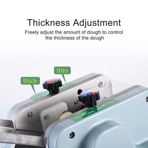 Automatic Dumpling Skin Machine 110V 140W 60 Pieces/Min Dumpling Wrapper Maker-- - Picture 9 of 13