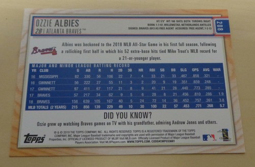 2019 Topps BIG LEAGUE - SINGLES #200 to #249 - Picture 16 of 82