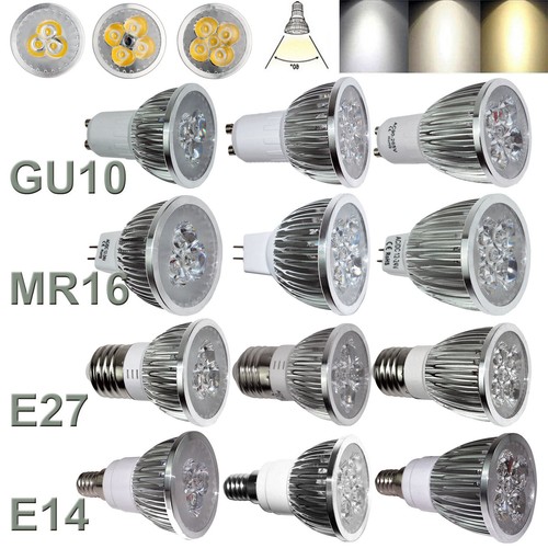 5x Led Spotlight Bulbs 9w 15w Cob MR16 3000k 4500k 6000k 12V GU10 E27 E14 Gu5.3 - Picture 12 of 18