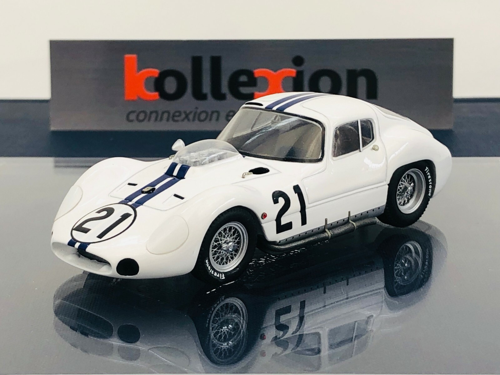 JFB MODELS MASERATI Tipo 151 sn006 n°21 Daytona 1963 Panch 1.43 + Boite HQ JFB MODELS MASERATI Tipo 151 sn006 n°21 Daytona 1963 Panch 1.43 + Boite HQ