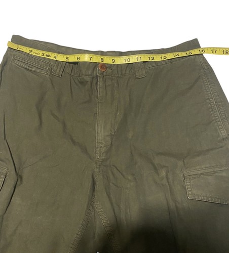 Brooks Brothers Cargo Shorts Herren Gr. 32 grün 100% Baumwolle rot Fleece Utility " - Bild 8 von 16