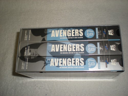 "The Avengers" 3 VHS '67 Set Pre-Owned Vol. 1, 2, 3 - Picture 2 of 6