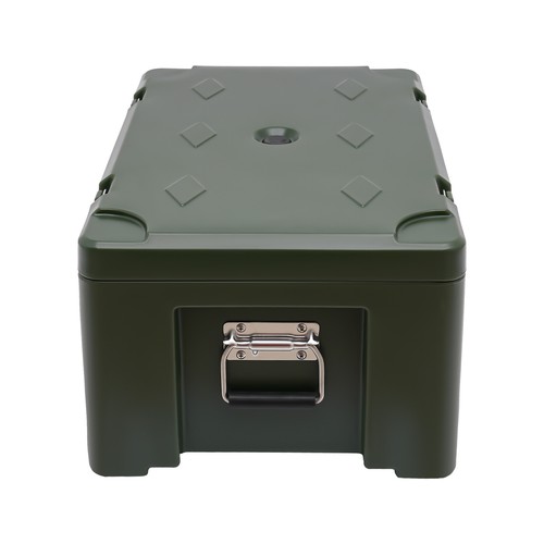 Insulated Food Pan Carrier Catering Dishbox Sealing Food Wamer Colder w/ 2 Pans - Picture 8 of 22