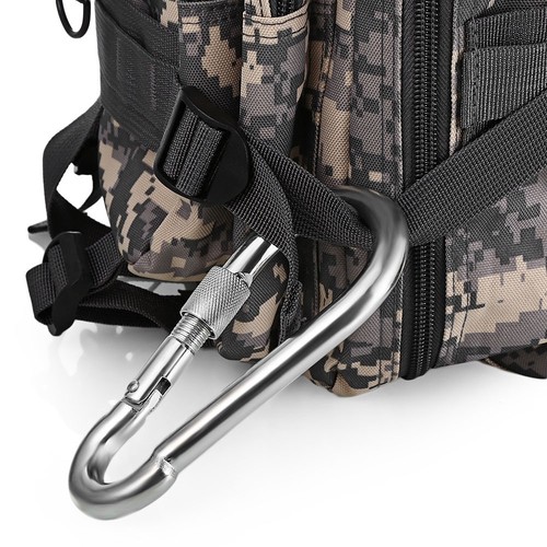 Large SCREW LOCK CARABINER CLIP heavy duty snap hooks, 13mm x 160mm, load 600kg - Picture 5 of 5