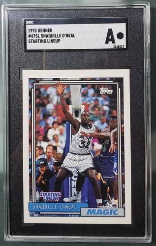  Shaquille O'Neal RC Rookie '92-93 Topps KENNER ⭐STARTING LINEUP⭐ SGC AUTHENTIC  - Picture 20 of 23