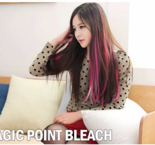 21" 55cm Hair Highlights Hair Extensions Real hair Cosplay - Picture 9 of 12