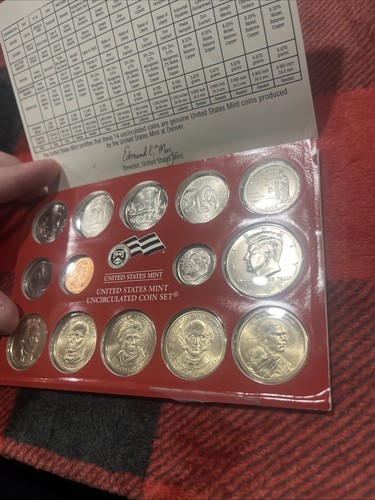 2008 Denver US Mint Uncirculated Coin Set With COA - Picture 8 of 11