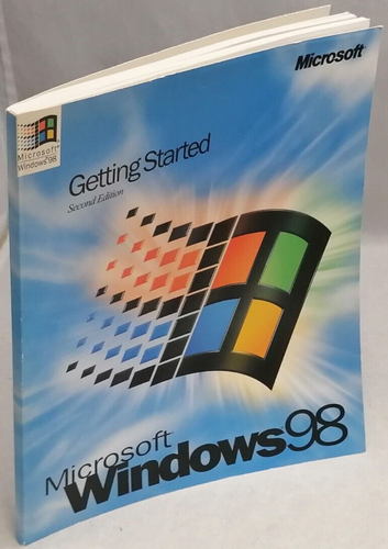 Vintage Windows 98 Install Media With Getting Started Booklet - Picture 4 of 4