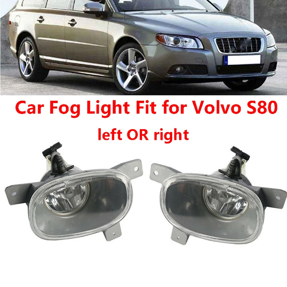 New Fog Lights Driving Lamps Assy Housing Left Right Fit For Volvo S80 1999-2006 — 第 2/4 张图片