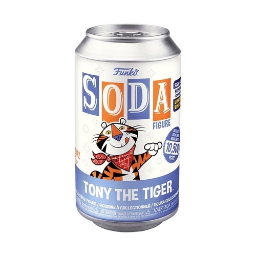 Funko Soda Kellogg's Tony the Tiger Chance of Chase SDCC Exclusivo SELLADO Nuevo - Imagen 4 de 6