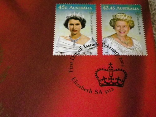 PNC Australia 2002 50c QUEEN ELIZABETH II GOLDEN JUBILEE - Picture 4 of 5