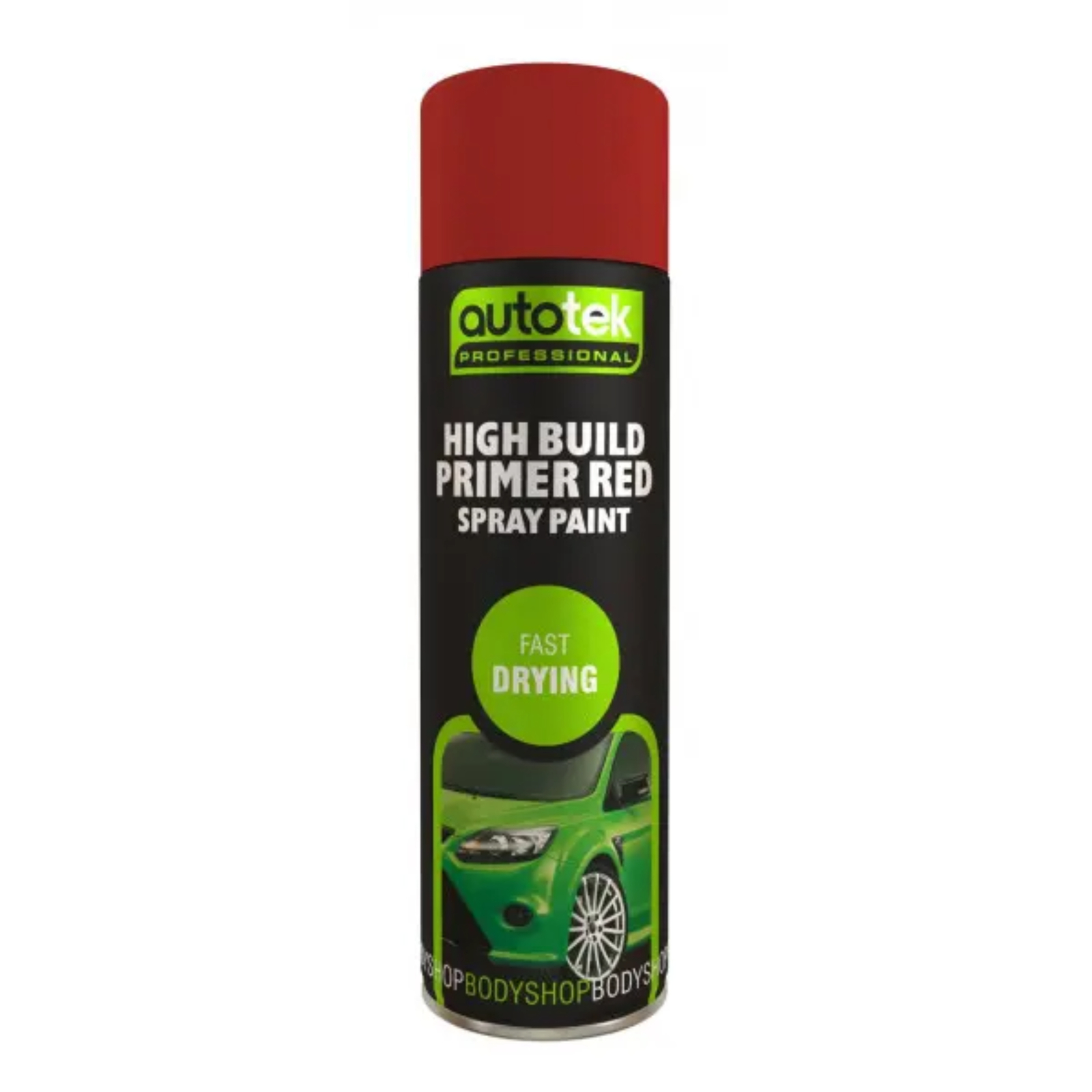 AUTOTEK High Build Primer Flexible Fill Slight Cracks RED 500ml Fast Drying