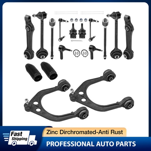 16x 2WD Front Upper Lower Control Arm Suspension Kit for 2005-2010 Chrysler 300