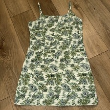 Aqua Blues Women’s Juniors Tropical Hawaiian Dress Size 11 Blue Green