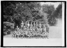 8" x 10" 1923 photo Boy Scout group Vintage Black & White